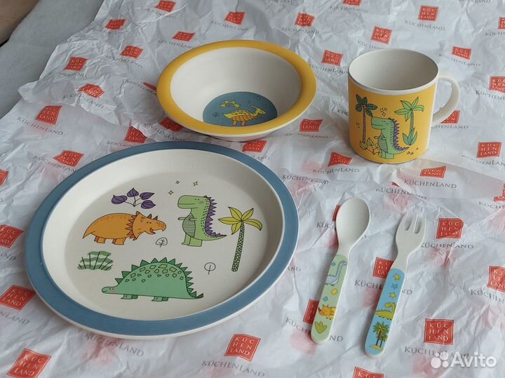 Набор посуды Kuchenland детский новый