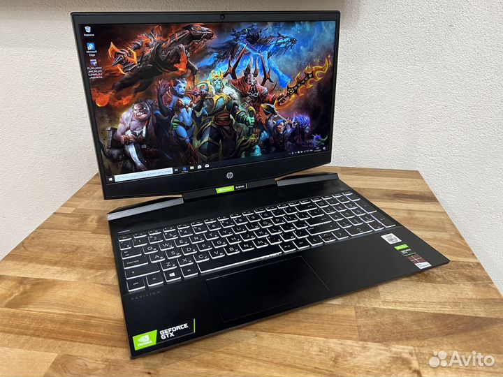 HP Gaming i5-10300H 12Gb GTX 1650 DDR6 SSD 512+HDD