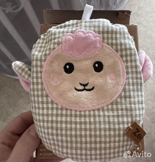 Игрушка-грелка с вишневыми косточками 