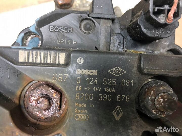 Генератор Megane 2 1.6 1-контакт CA2003IR