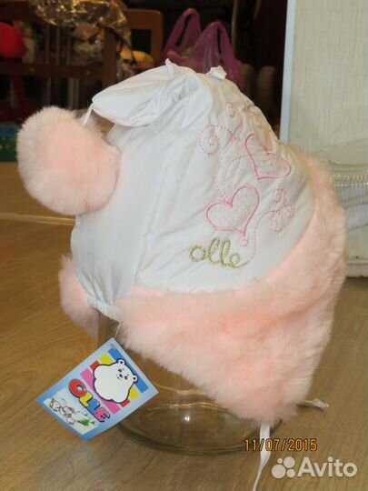 Новая зимняя шапка Олле