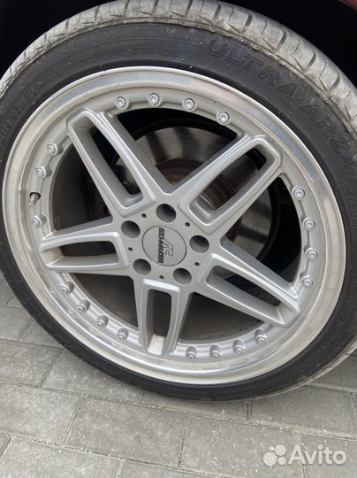 Литые диски schnitzer r19 на бмв е38