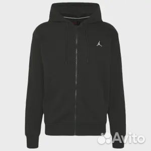 Толстовка на молнии Nike Air Jordan Hoodie, черный