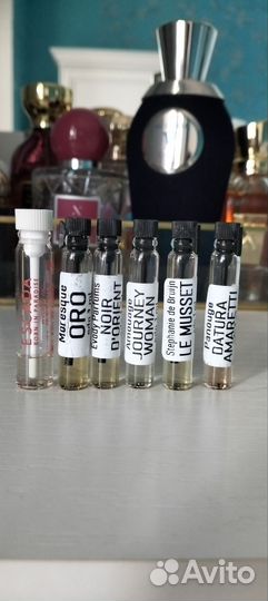 Сет нишевых отливантов парфюмерии