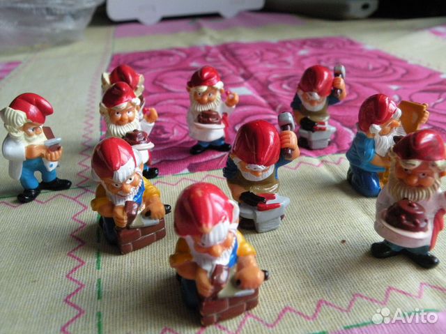 Киндеры из разных серий