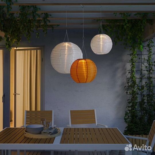 Лампа на солнечной батарее икеа для сада