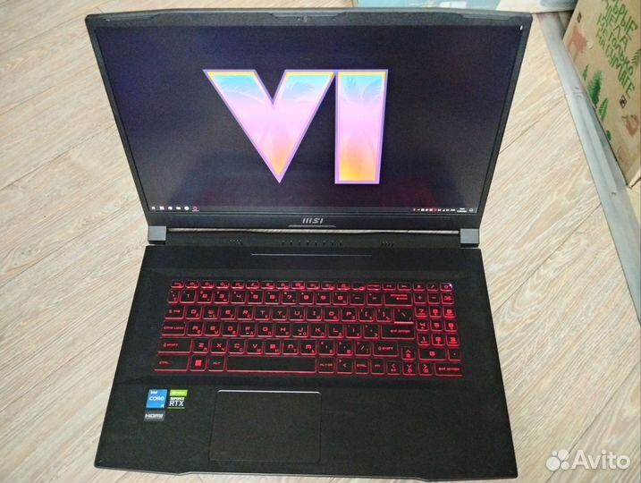 Игровой ноутбук MSI Katana GF76 12UE-659XRU