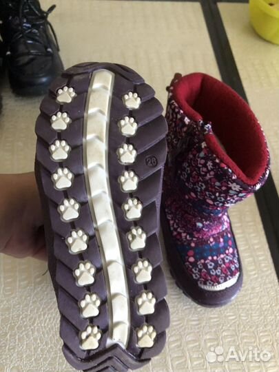 Дутики детские