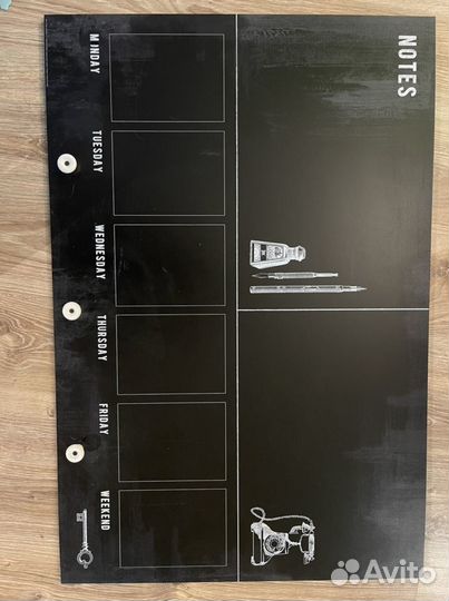 Доска для записей мелом IKEA malarna