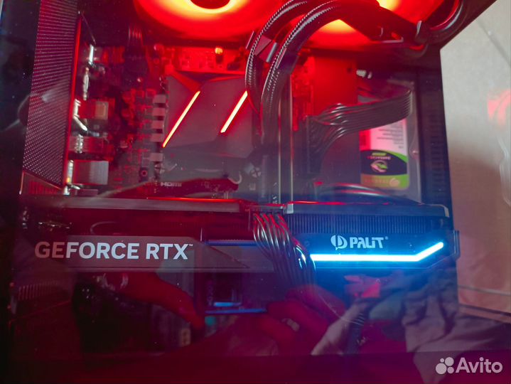 Игровой пк rtx 4060ti, i5 14400F, и монитор 27