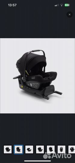 Bugaboo turtle air by nuna + база isofix