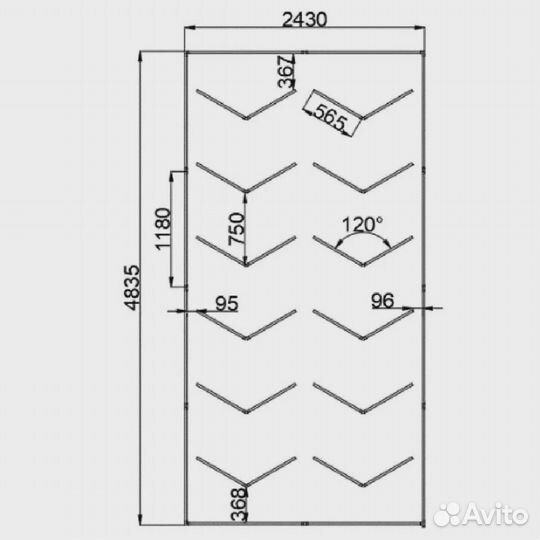 Модульное LED освещение для коммерческих помещений