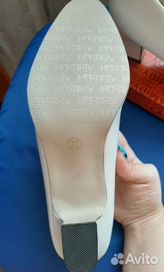 Туфли чёрные/белые