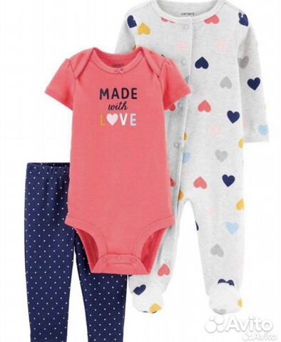 Слипы и боди Carter’s