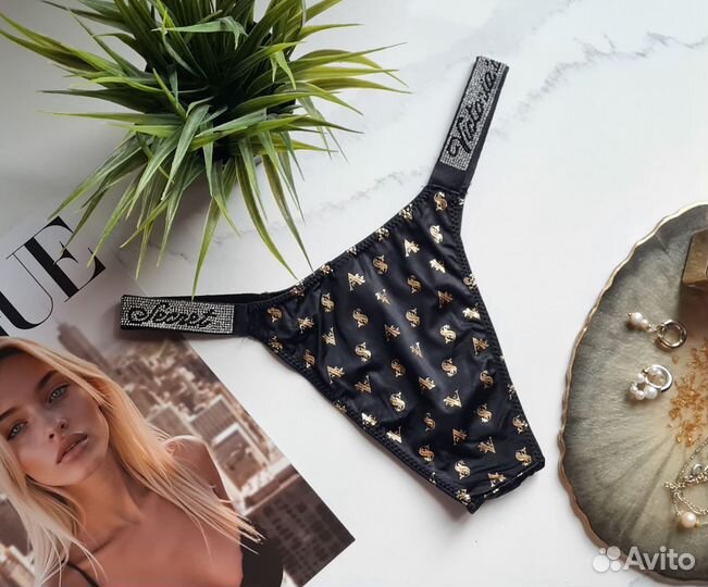 Трусики бразильянки М Victoria's Secret