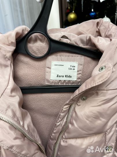 Пуховик на девочку 134