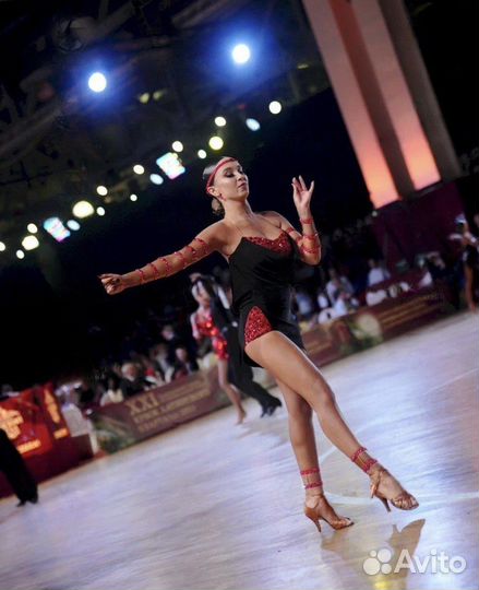 Платье для бальных танцев латина ю2 и молодежь