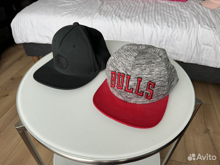 Кепка Adidas Bulls с прямым козырьком, оригинал