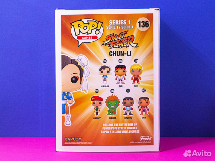 Funko POP 136 Chun-Li (Street Fighter)