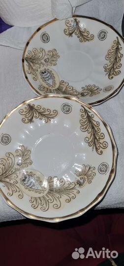 Чайные тарелочки 3шт (Вербилки), СССР