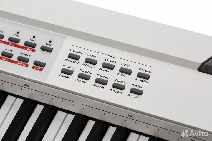 Kurzweil KA70 WH цифровое пианино, 88 полувзвешанн