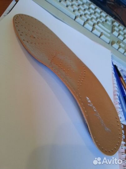 Стельки ортопедические кожаные 37-43