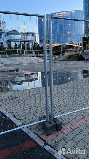 Временное ограждение, забор