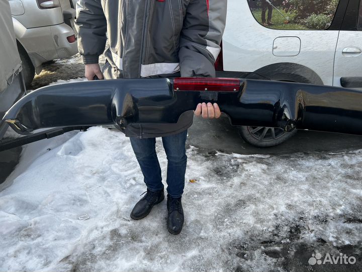 Спойлер на ваз 2114