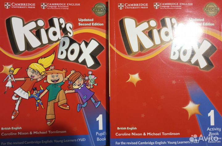 Учебник и тетрадь, английский язык