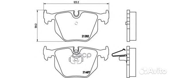 Колодки тормозные дисковые задн alpina: roadste