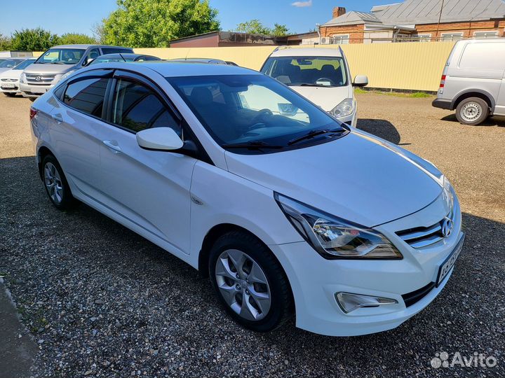Hyundai Solaris 1.4 МТ, 2015, 135 000 км