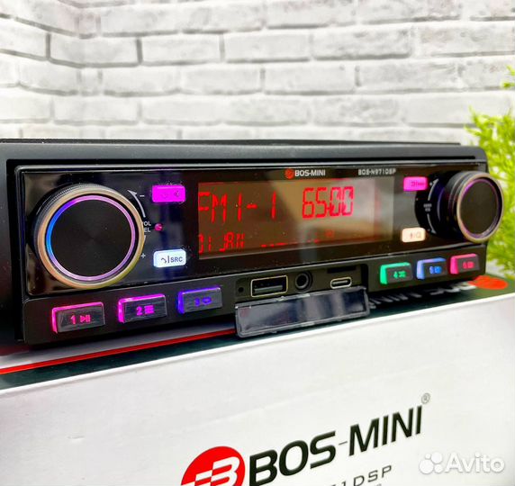 Автомагнитола процессорная N971DSP Bos-mini