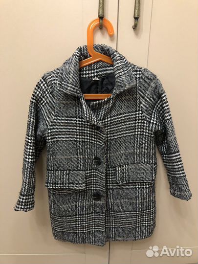 Пальто для девочки 110