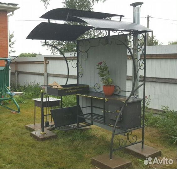 Мангал лофт