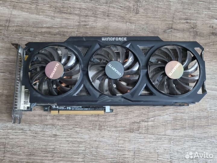 Видеокарта r9 280