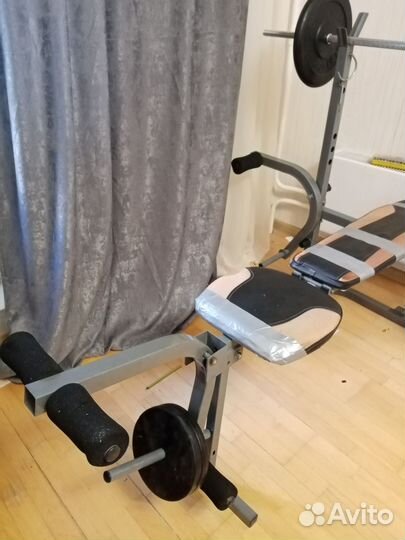 Силовой тренажер Body sculpture + одна гантель