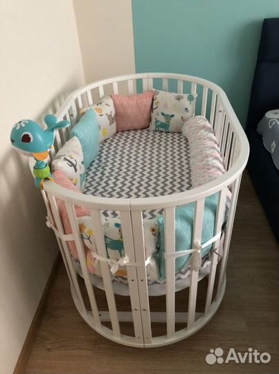 Бортики в детскую кроватку