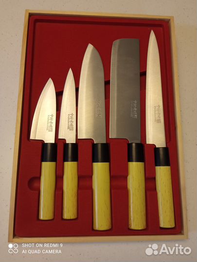 Набор кухонных ножей