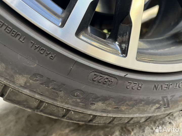 Диски 5*120 и резина: 225/40 R18 и 255/35 R18