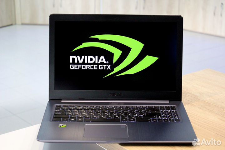 Игровой Ноутбук Asus core i7 (6ядер) 16гб GTX4гб