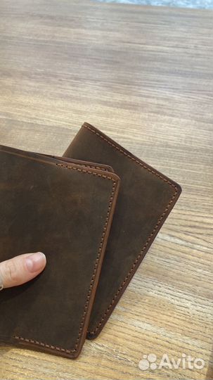 Обложка на паспорт натуральная кожа