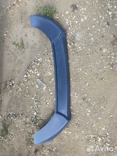 Юбка переднего бампера Golf 7 Rieger