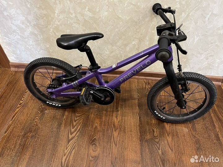 Детский велосипед Prevelo Alpha One сиреневый