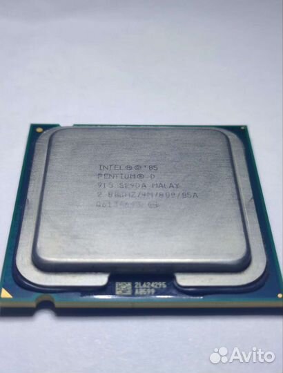 Процессор Intel pentium 915 sl9da