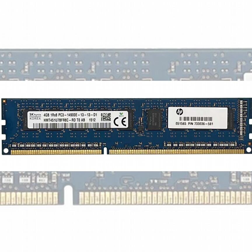 [733036-581] Оперативная Память Hp Ddr3 4gb 733036-581