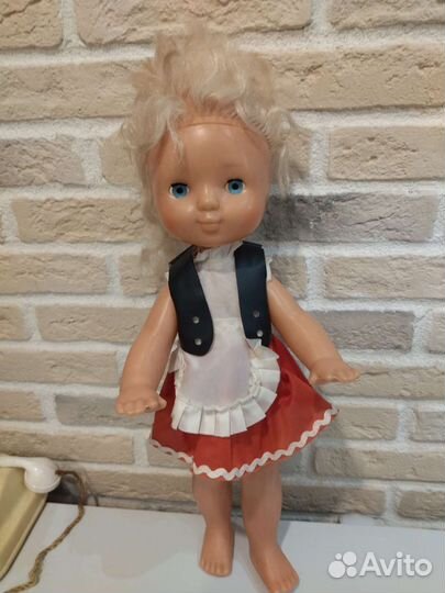 Кукла СССР Красная шапочка