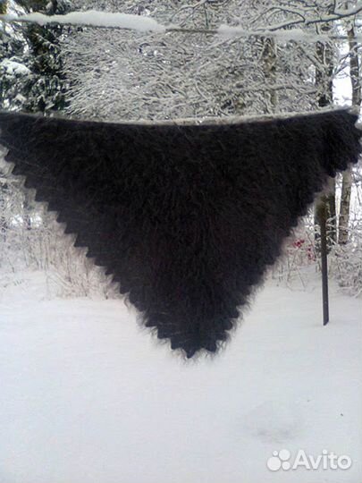 Платок пуховый 150х150