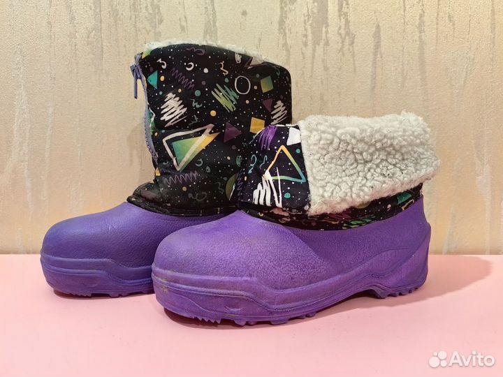 Сапоги сноубутсы демисезонные, р.32