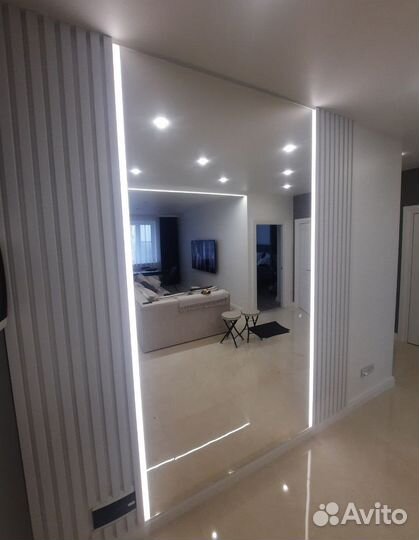 Белые декоративные рейки из мдф 10*38