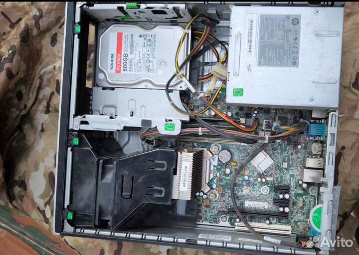 Системный блок, hp